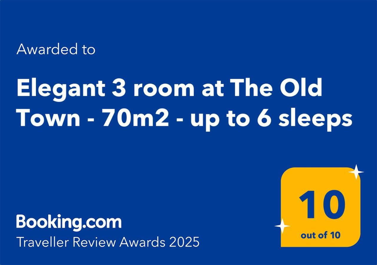 Elegant 3 Room At The Old Town - 70M2 - Up To 6 Sleeps Warschau Exterior foto